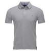 Polówka polo Tommy Hilfiger męska szara Slim Fit bawełniana